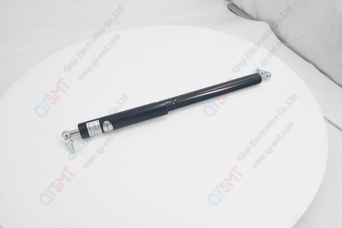 MPM Gas Spring, L=38.5 cm, S=12.5 cm, d=10 mm, D=22.22 mm, Screw M8,  Safety cover,  N=400 Newton