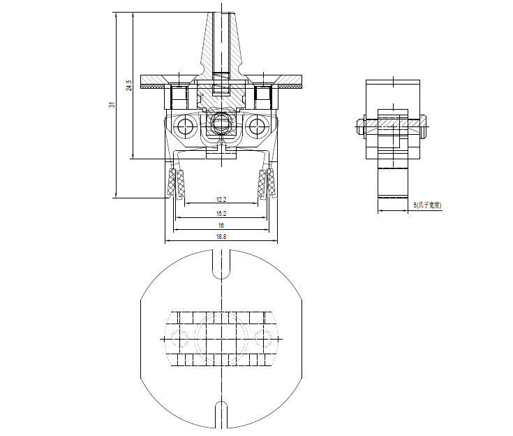 CM 3head Special nozzle for PR06