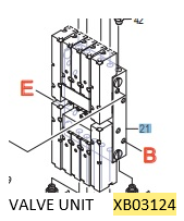 [XB03124] NXT H02F Head Valve Unit